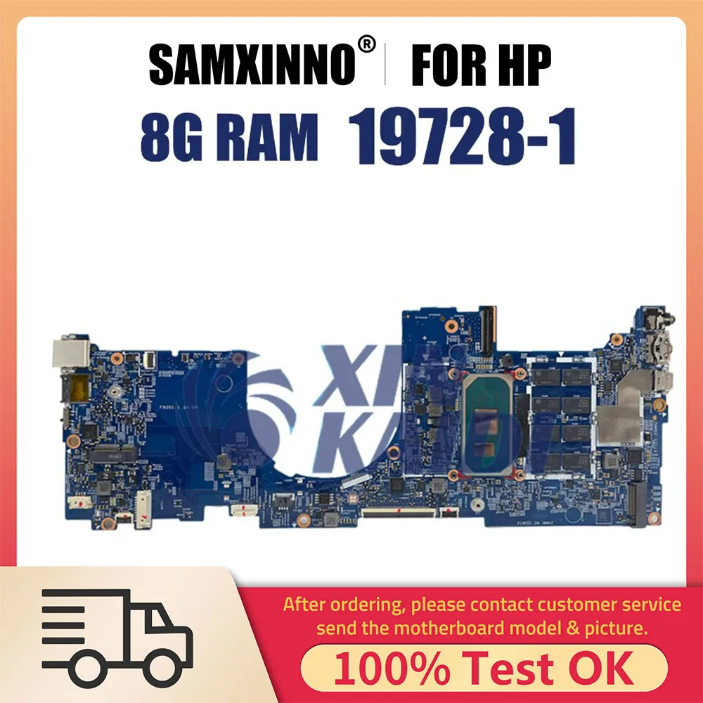 

Notebook Mainboard For HP ENVY 13-AQ L70927-001 L70927-601 Laptop Motherboard 19728-1 CPU I5 I7 10th 8G RAM DDR4 100% Test OK