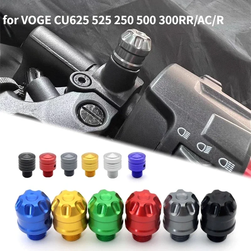 For VOGE CU625 525 250 500 300RR/AC/R - Anti-Rust Mirror Hole Plug Screw Moto Accessory