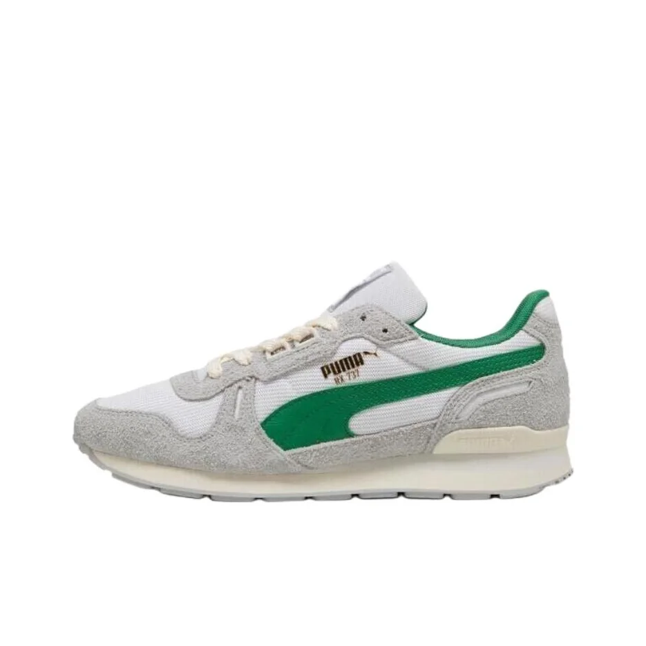 PUMA Rx 737 Abrasion Resistant Low top Casual Shoes Unisex Gray Green 401332-05