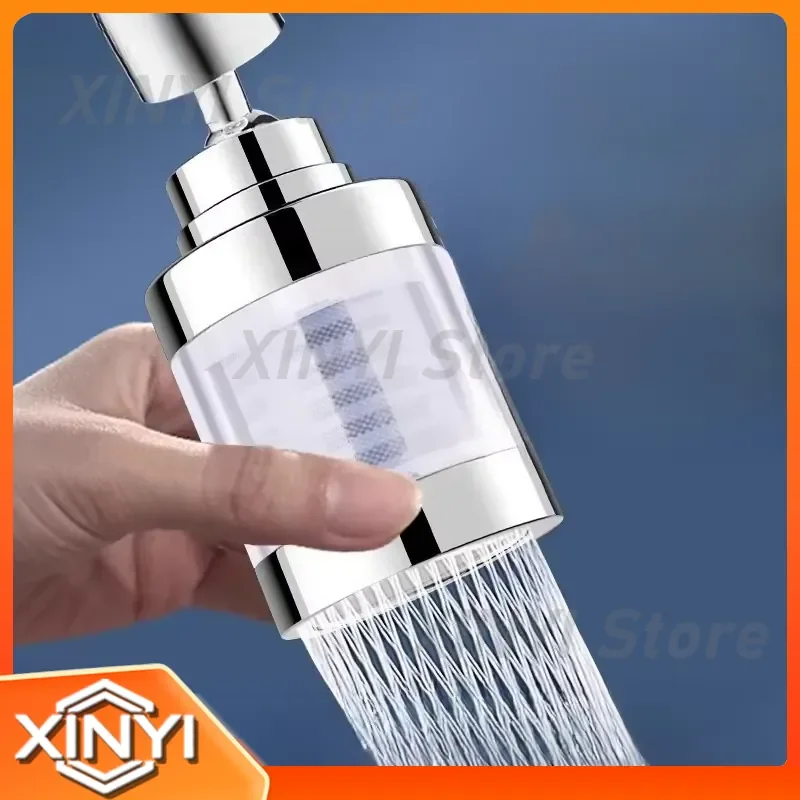 Kitchen Faucet Splash Proof Head Booster Filter Extender for Universal Interface Water Purifier Tap Water Household Artifact