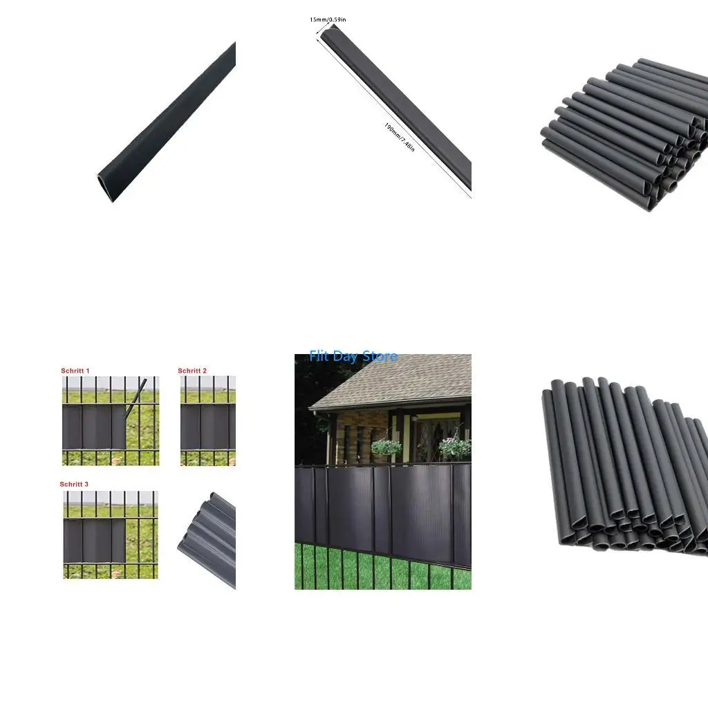 F92C Garden Fence Clip Secure Privacy Screens Mounting Clip for Outdoor Panel