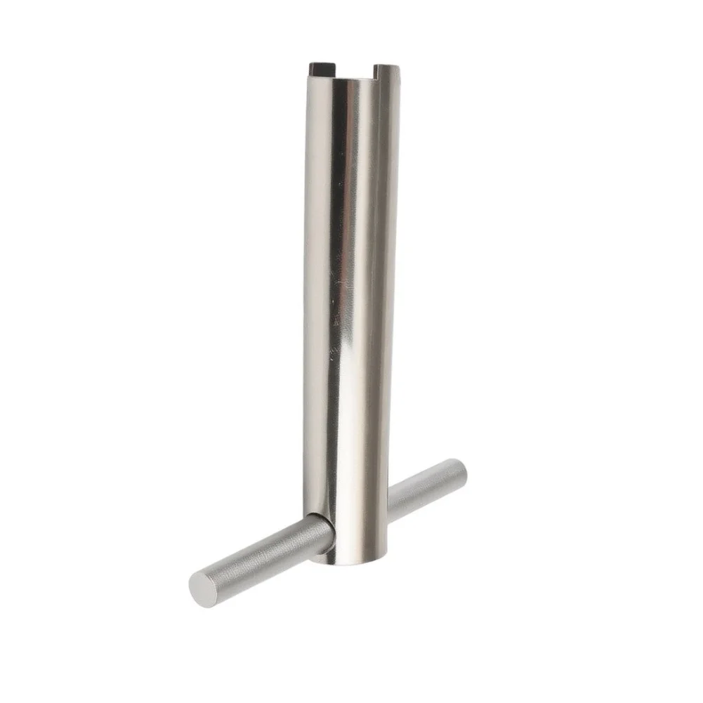 1224 Faucet Disassembly Tool Aluminum Alloy Silver Cartridge Removal Puller For Shower Sink Valve Core Repair Maintenance