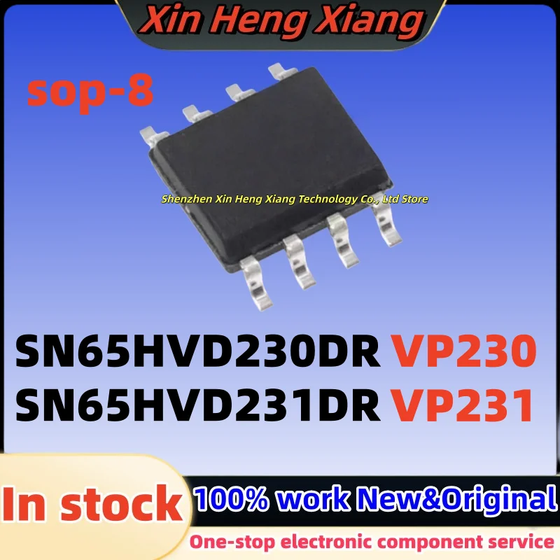 

(5-10pcs) Brand new VP230 VP231 SN65HVD230DR SN65HVD231DR SN65HVD230 SN65HVD231 sop-8