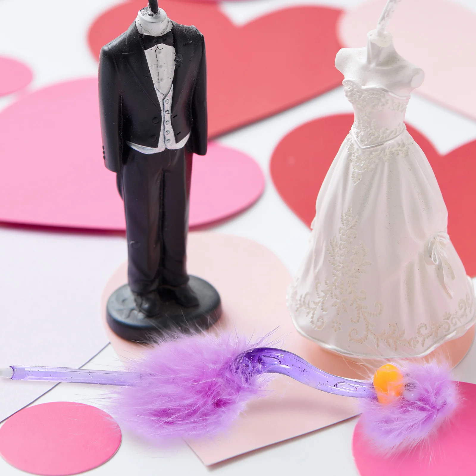 

4Pcs Ballpoint Pen Creative Ostrich Shape Minimal Pressure Smooth Writing Party Supplies Ballpoint Pen