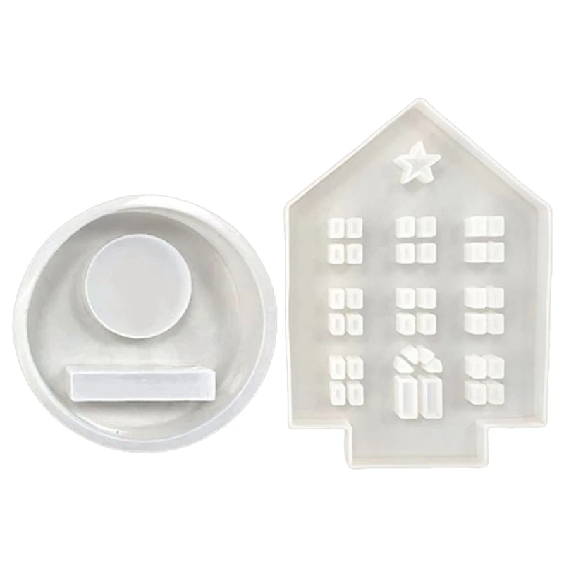 Base candela Stampo in gesso Stampo portacandele personalizzato Scava fuori l'ornamento della casa Creazione stampi per