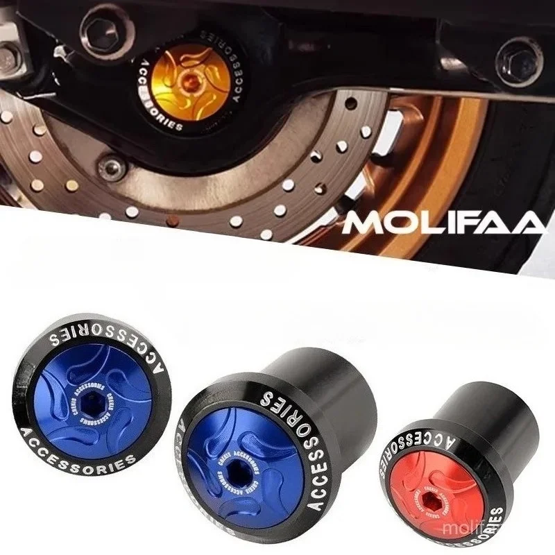 

Motorcycle CNC Aluminum Rear Wheel Axle Decorative Cover For YAMAHA XMAX 300 2017 - 2024 V1 V2 Swing Arm Cover Accessories