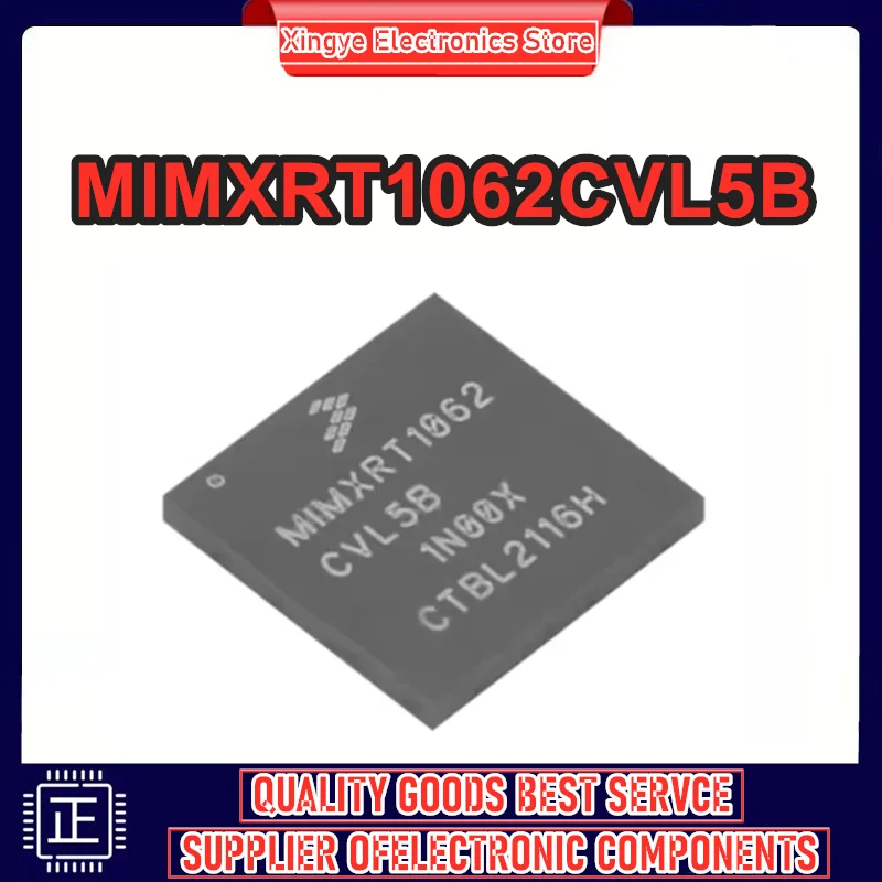 

НОВЫЙ оригинальный чип микроконтроллера MIMXRT1062CVL5B. Пакет MAPBGA-196 в наличии