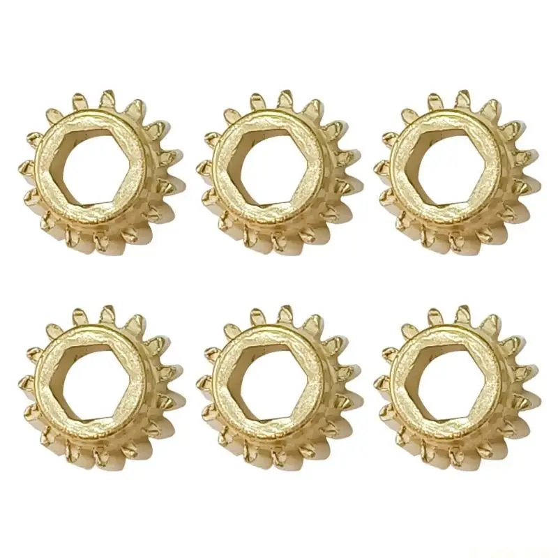 M5TC Hexagonal Guitar Part for Classical Guitar Shafts Iron Construction Nonslip