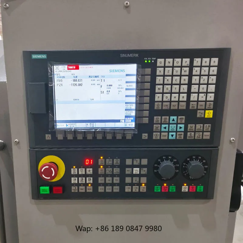 【Hot】WMTCNC CK6150X1500 High Performance CNC Lathe Machine Flat Bed CNC Lathe for Automotive Parts Manufacturing