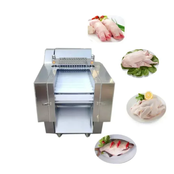 frozen meat cutting machine meat bone cut fish meat cutter machine goat cube Chicken Cutting Machine Price