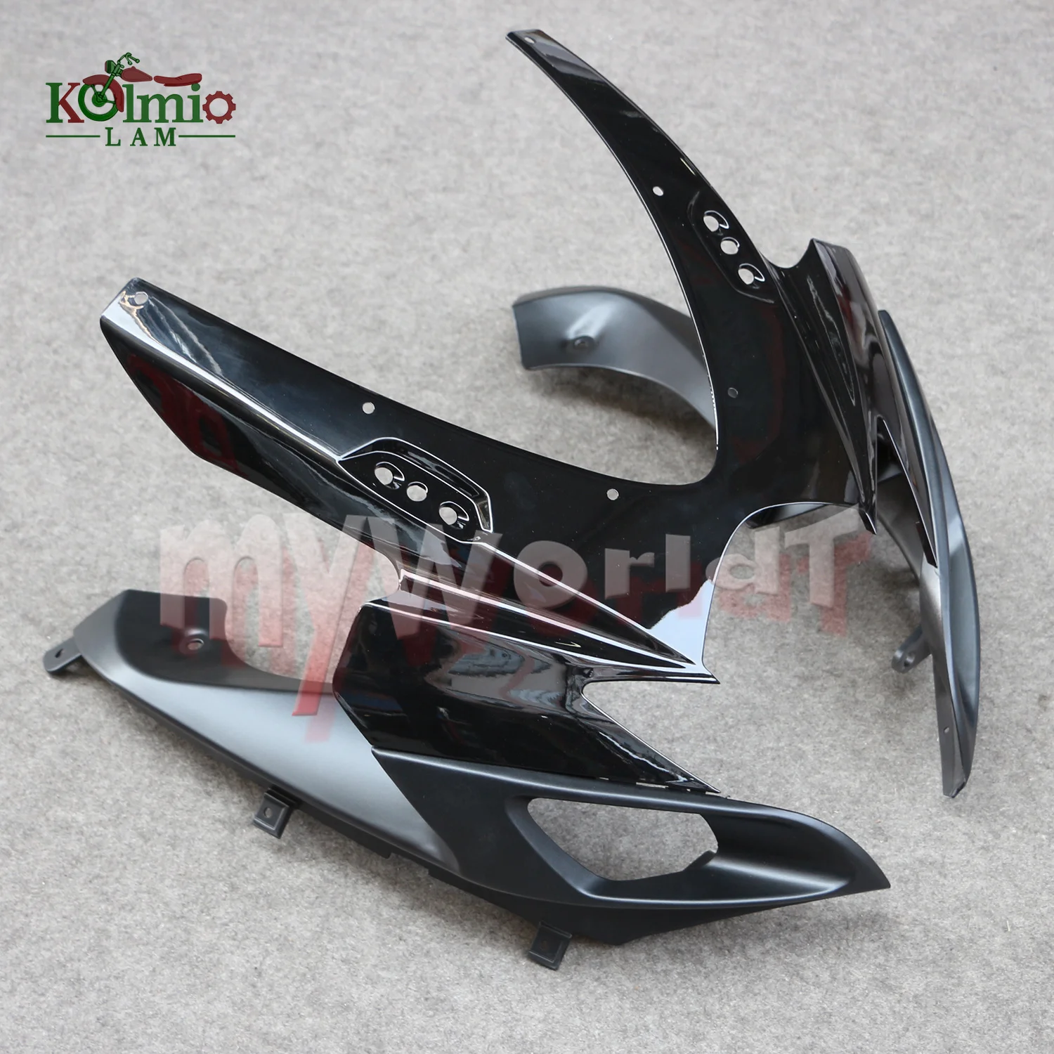 Fit For Suzuki GSXR600 GSXR750 K8 K9 2008 - 2010 Front Headlight Upper Fairing Cowl Nose  GSXR 600 750 2009