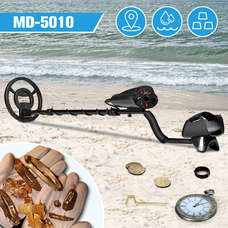 Underground Metal Detector MD-5010 with 8