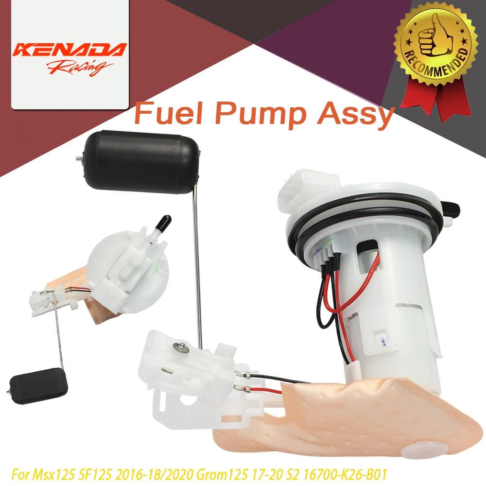 

Fuel Pump Assy For Grom125 17-20 S2 Msx SF125 2016-18/2020 16700-K26-B01