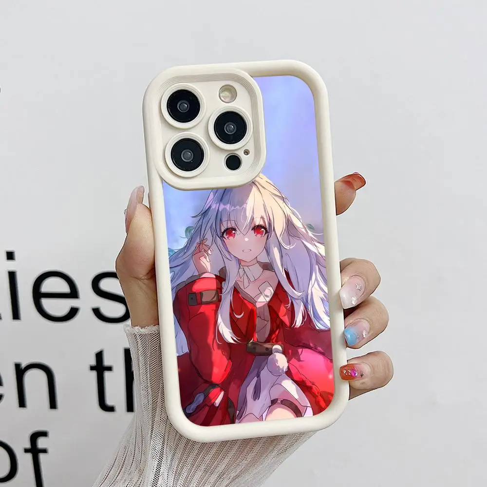 HSR Clara Thicken TPU Mobile Phone Case for iPhone 17 16 15 14 13 12 11 Air Pro Max Plus Colorful Cover