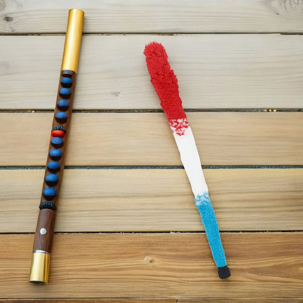 

2Pcs Saxophone Cleaning Brush Portable Absorbent Swab Instrument Care Rod for Alto Sax Inner Wall Cleaning Tool