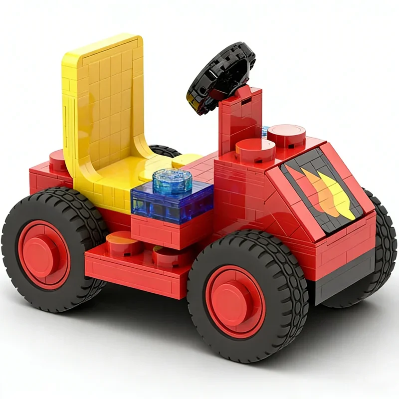 1256pcs MOC Scaled Fire Chief S Car Town Classic Model Building Blocks Construction Toys Creative Festival Gift Education Brick