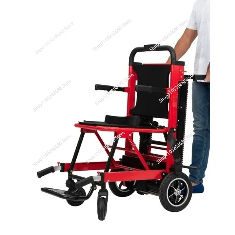 Electric Climbing Wheelchair Automatic Climbing Artifact for The Elderly Electric Up and Down Stairs Crawler Climbing Machine