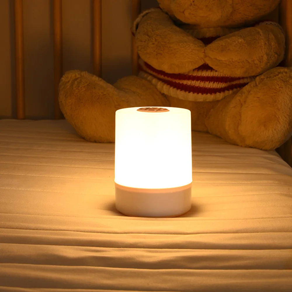 Lampe de table de chevet aste, veilleuse tactile, chambre à coucher, sommeil, bébé, alimentation, lampes pour les yeux