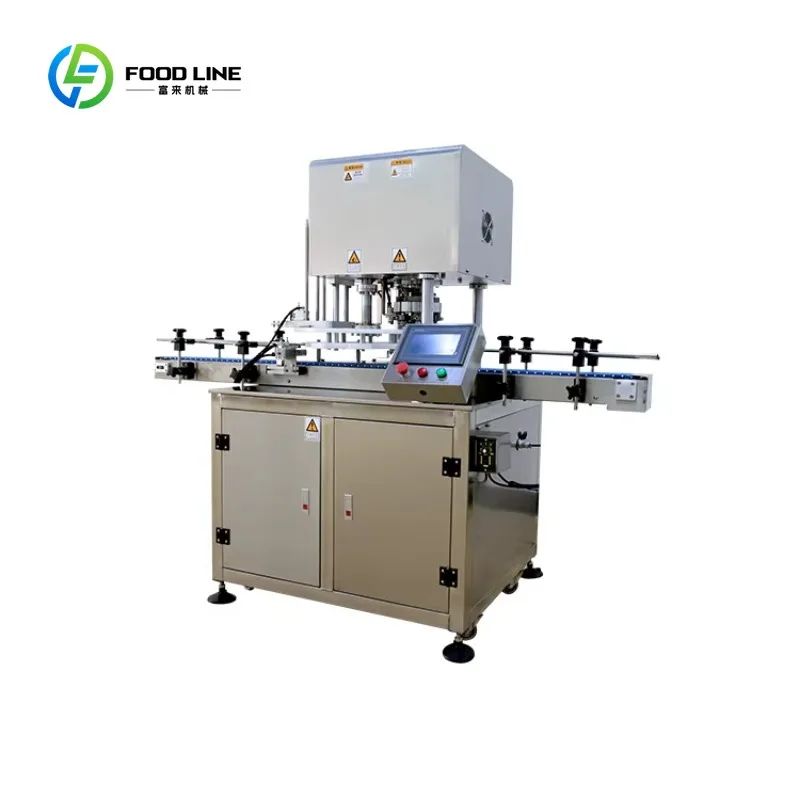 Customized Automatic Wet Wipes Bucket Heat Sealer/tube Can Cup Plastic Bottle Foil Induction Hot Filling and Sealing Machines