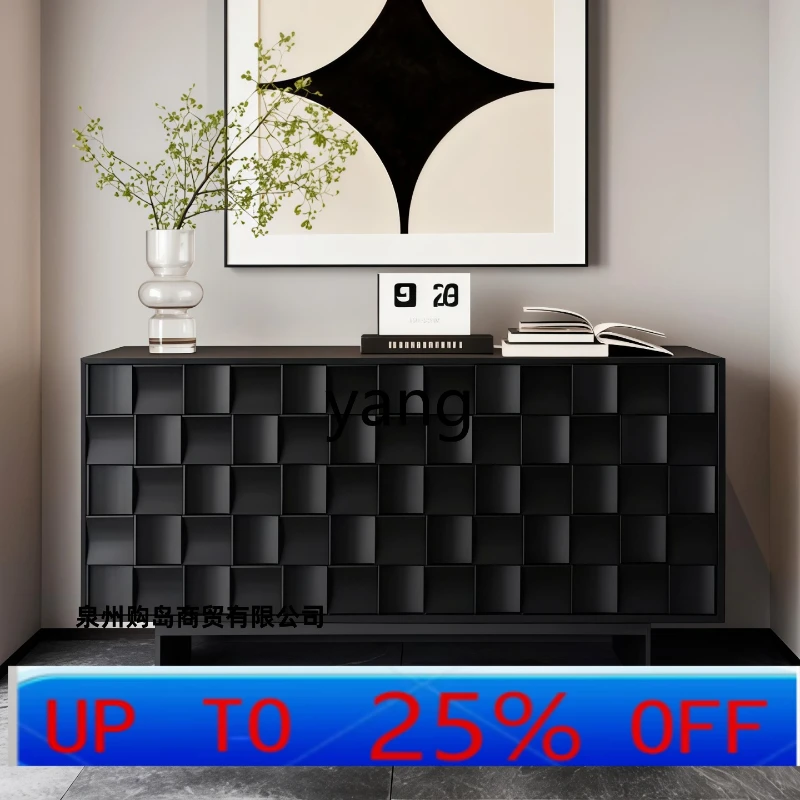 

LH Italian minimalist paint dining side cabinet living room home locker porch storage cabinet