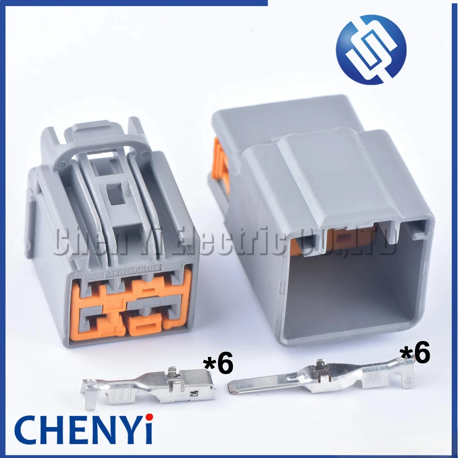 1 Set 6 Pin 2.8 series male female car connector connector Window control switch plug 7283-6466-40 7282-6466-40 For Ford F250