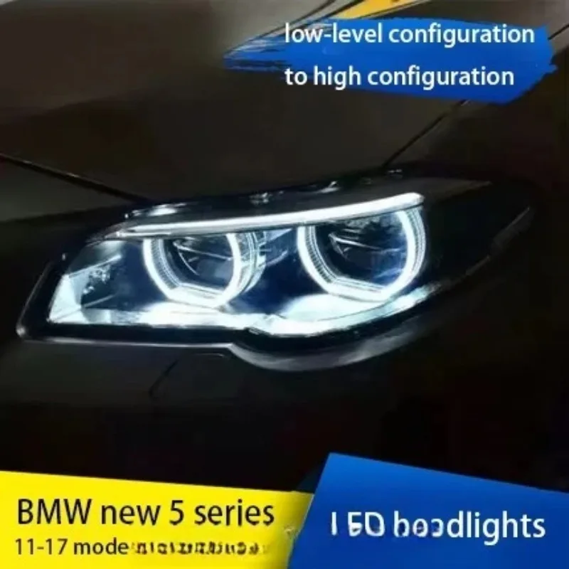 

Светодиодная фара в сборе, модернизированная тюнинговая лампа «ангельский глаз» для серии 11-17 5 F10 F18 525i 528i 530