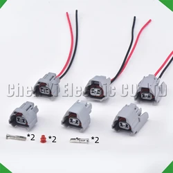 2 Pin auto waterproof wiring harness plug cable sealed plug connector 6189-0876 6189-0035 6189-0566 For Toyota Lexus 90980-12117