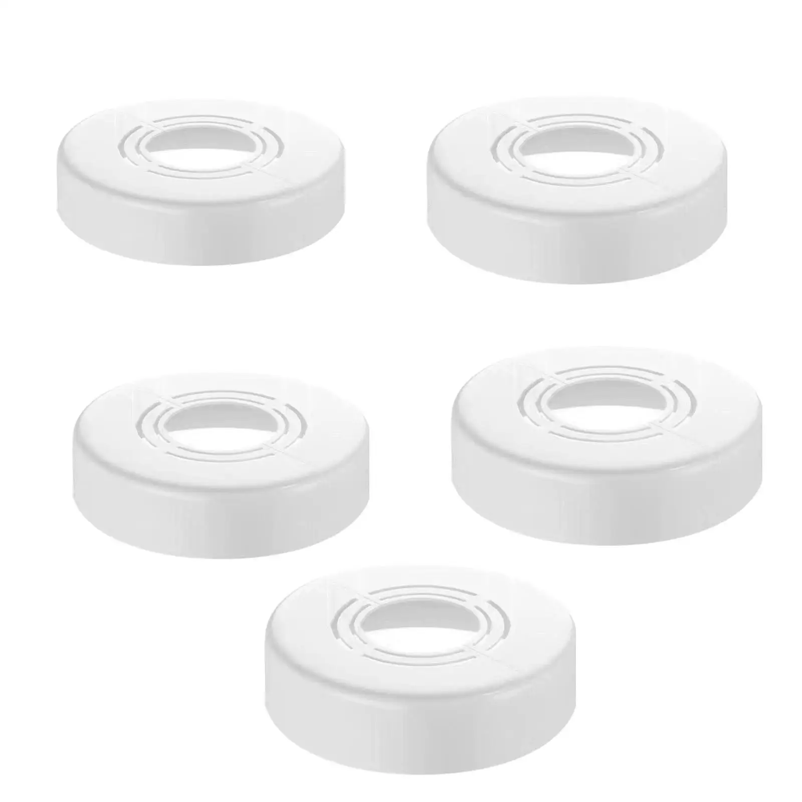 Escutcheon Cover Multipurpose Shower Split Decorative Cover Wall Split Flange for Angle Valves Sewers Closets Gas Pipes Sinks