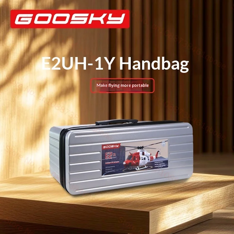 GOOSKY E2 RC Helicopter Carrying Case Shockproof ABS Portable Handheld Storage Box GT050070 For Outdoor Travel Use