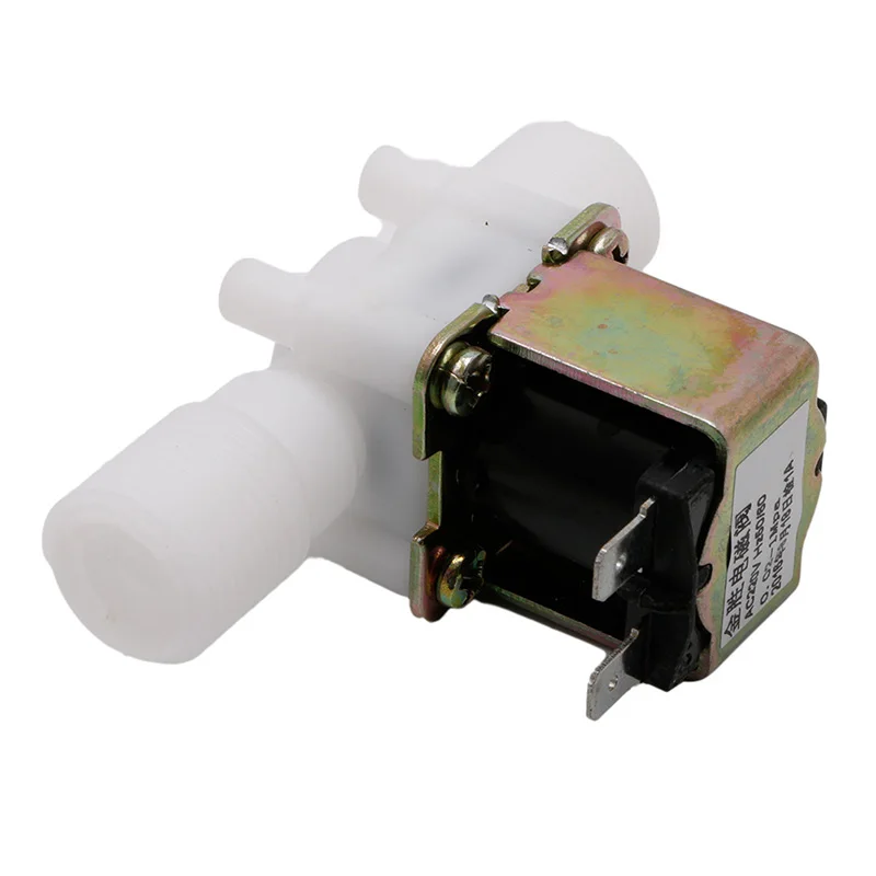 AC220V Electric Solenoid for Valve Magnetic N/C Water Air Inlet Flow Switch N/C DropShipping