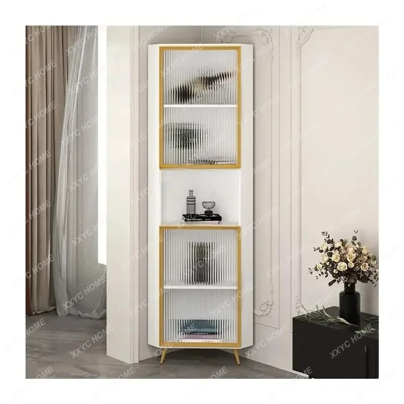 Dining Room Solid Wood Corner Cabinet Storage Cabinet Living Room Corner Dining Room Triangle