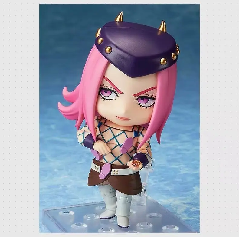 10cm JoJo\'s Bizarre Adventure JoJos 2026# Narciso Anasui Action figure toys doll Christmas gift with box