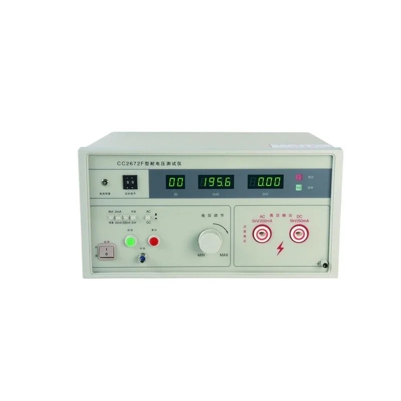 

CC2672F withstand voltage tester (full digital display, with remote control)