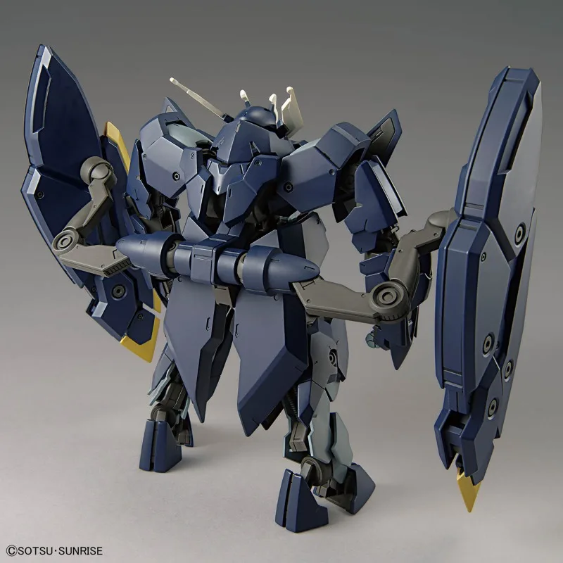 Bandai Genuine HG GUNDAM ZAGAN Iron-Blooded Orphans Anime Action Figure Collectible Assembly Model Toys Ornaments Gift Children