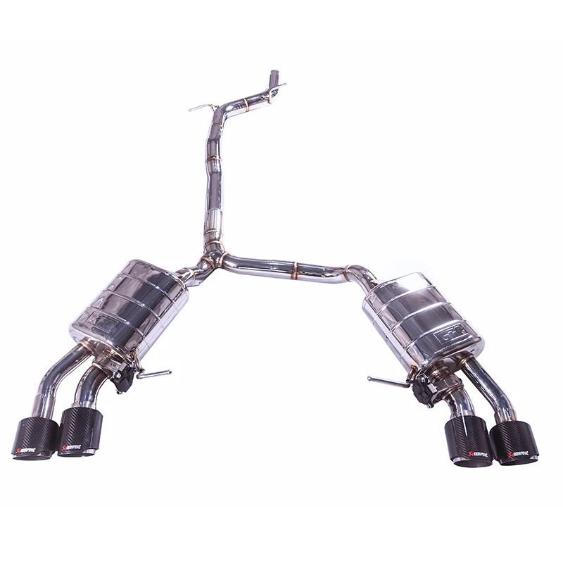 

Audi A5 Catback Exhaust System 304 Stainless Steel Exhaust Pipe for 2017-2024 Audi A4A5 B8 2.0T Cars