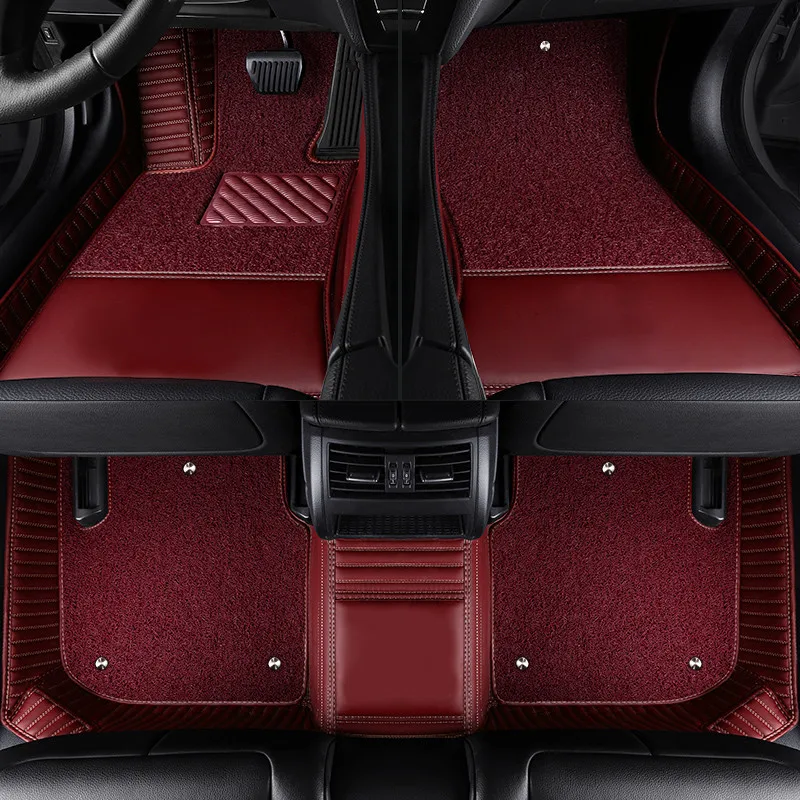 Best quality! Custom special car floor mats for Mercedes Benz GLS 600 Maybach 2025-2021 double layers carpets for GLS600 2023