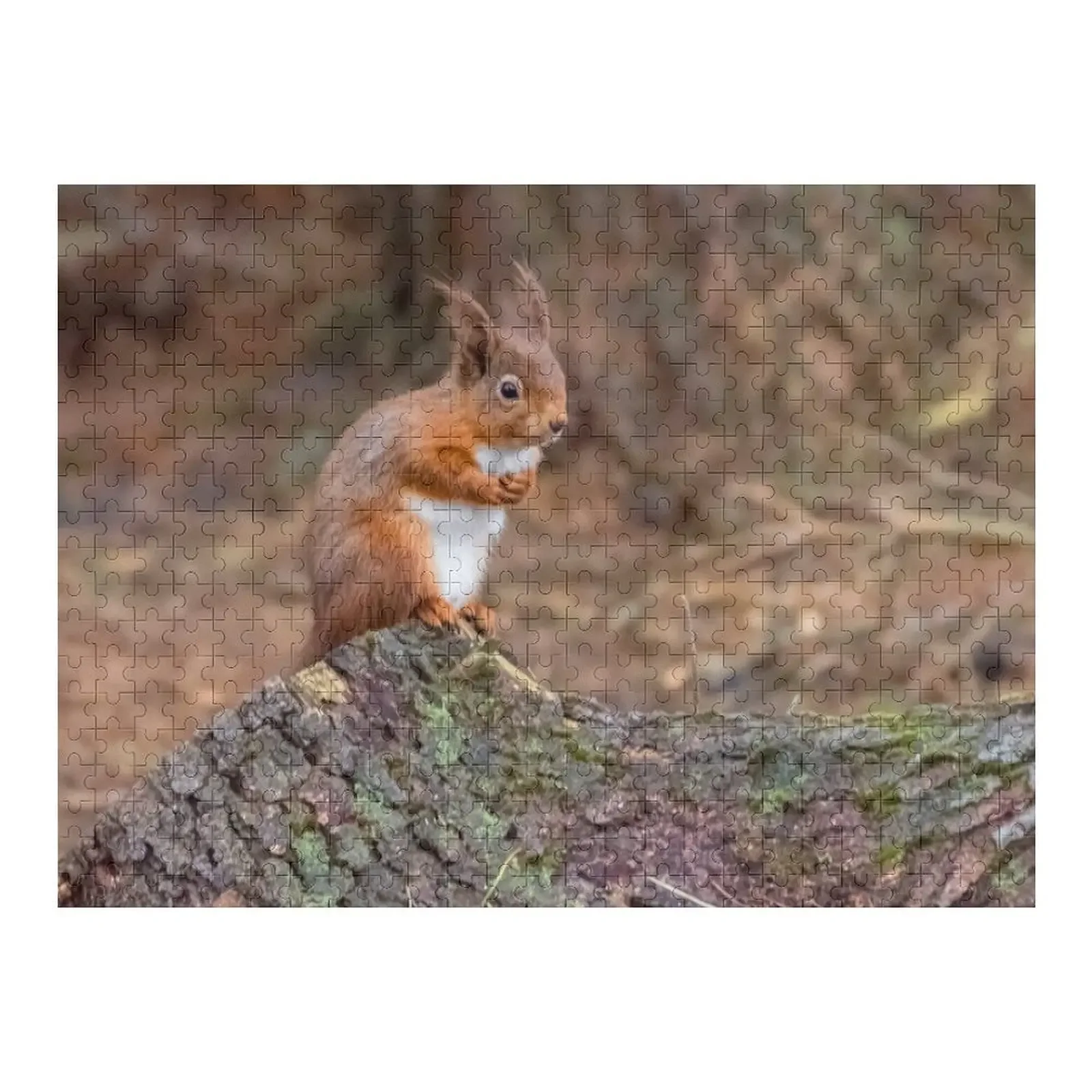 

Милая красная белка-пазл аниме деревянный пазл для взрослых на заказ деревянный пазл с именем