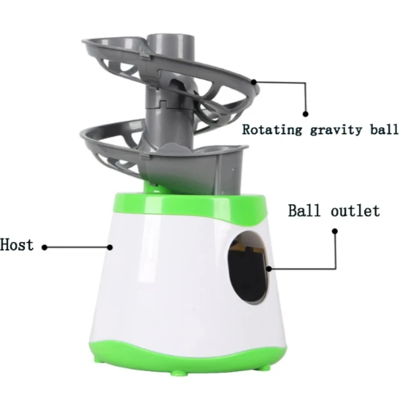 Automatic Table Tennis Ball Pitcher Portable Ping Pong Ball Orbits Robot Pitching Machine For Trainers Device Adult Kid Gift