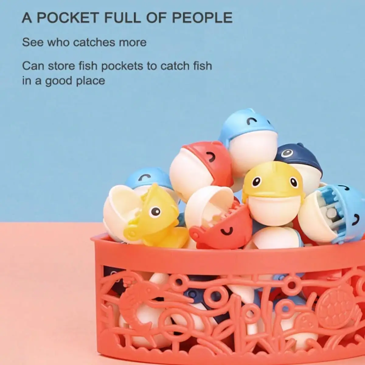 Jeu de pêche magnétique interactif pour enfants - Jouet de pêche électrique avec musique et poisson spinning
