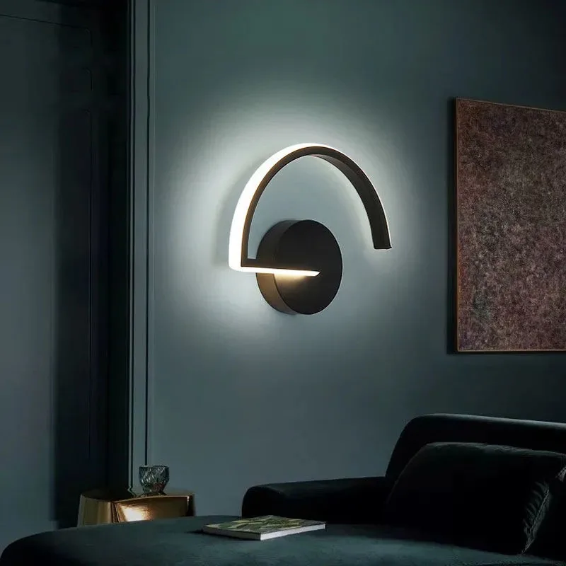Nowoczesna lampa sufitowa LED skandynawska sypialnia nocna lampa ลcienna do salonu na wewnฤtrzny balkon korytarz schody lampa dekoracyjny element