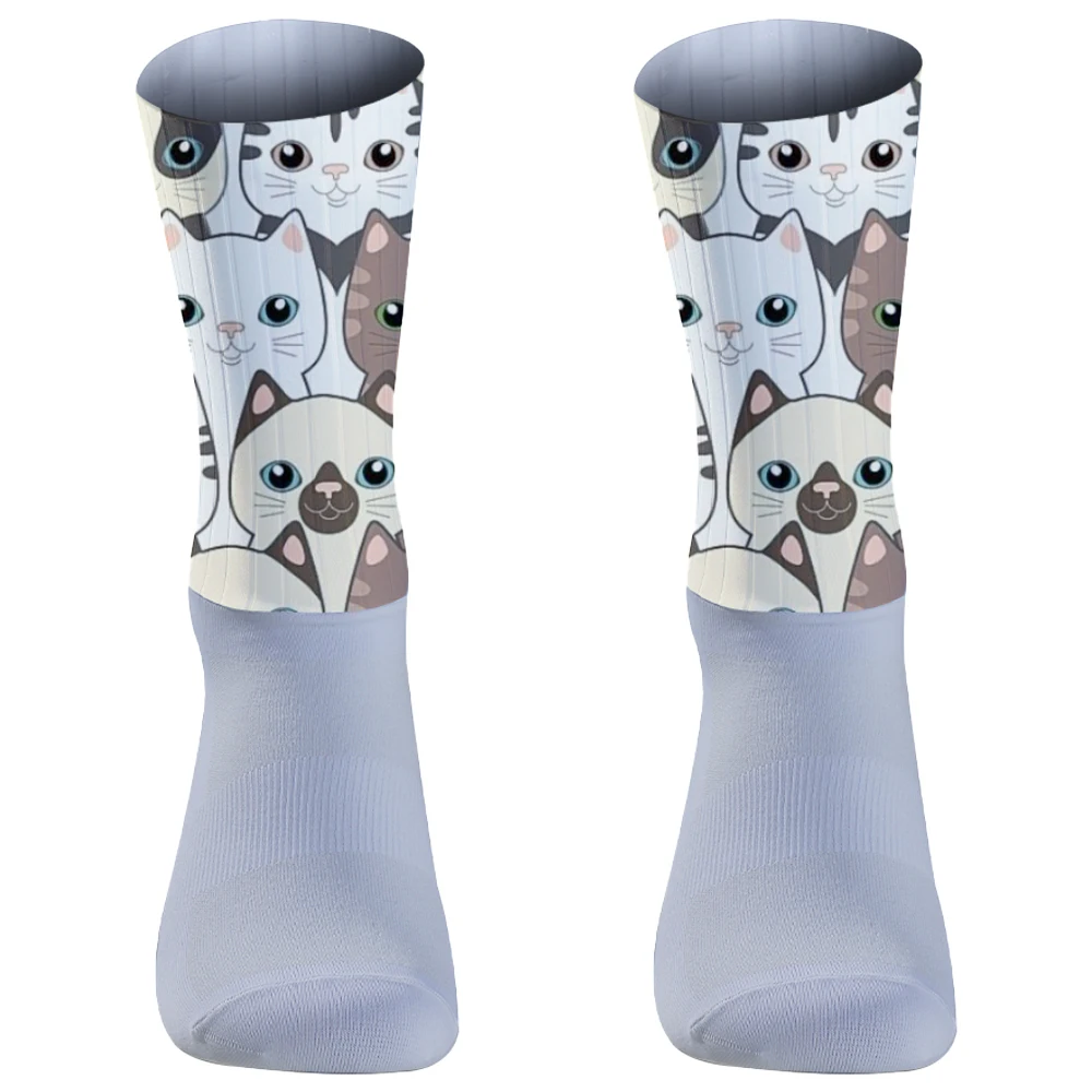 Chaussettes de sport coordonnantes pour le camping, la randonnée, la course à pied, le vélo, le cyclisme en plein air, sans couture, nouveau