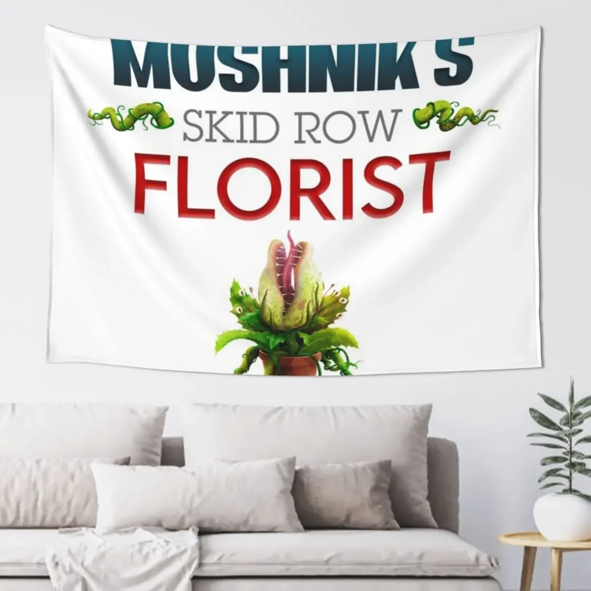 

Mushnik's Skid Row Florist Tapestry Aesthetic Room Decors Decor For Room Home Decorators House Decoration Tapestry