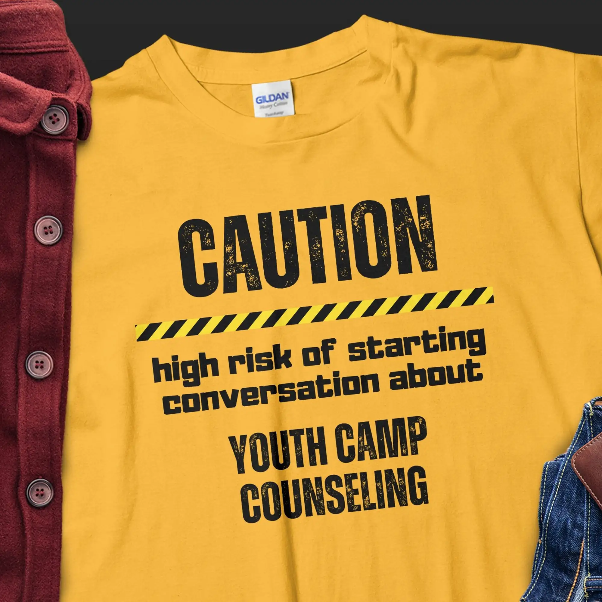 Youth camp counseling Tshirt Funny Gift