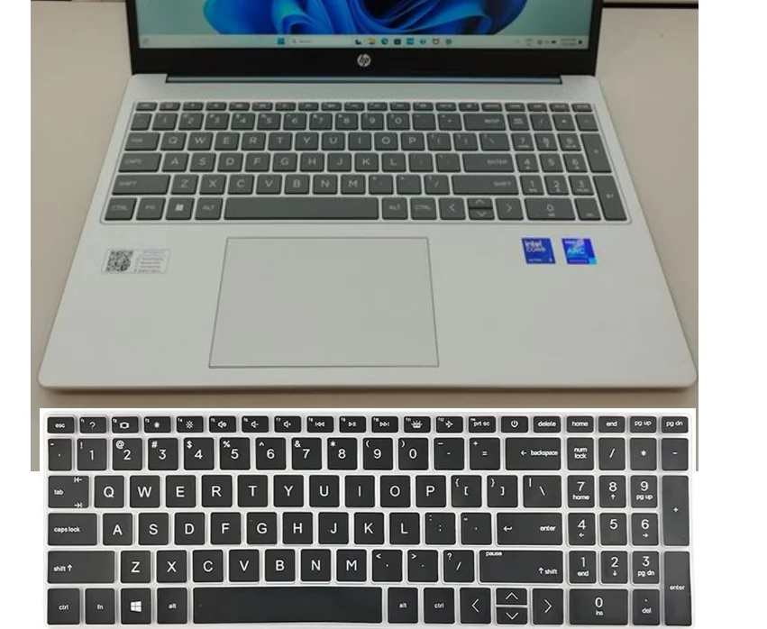 For HP Laptop 15-fd0219tu 15-fd1092tu 15-fd0178tu 15-fd1101tu 15-fd0218tu fd0259tu fd0217tu 15 15.6'' Keyboard Cover Protector