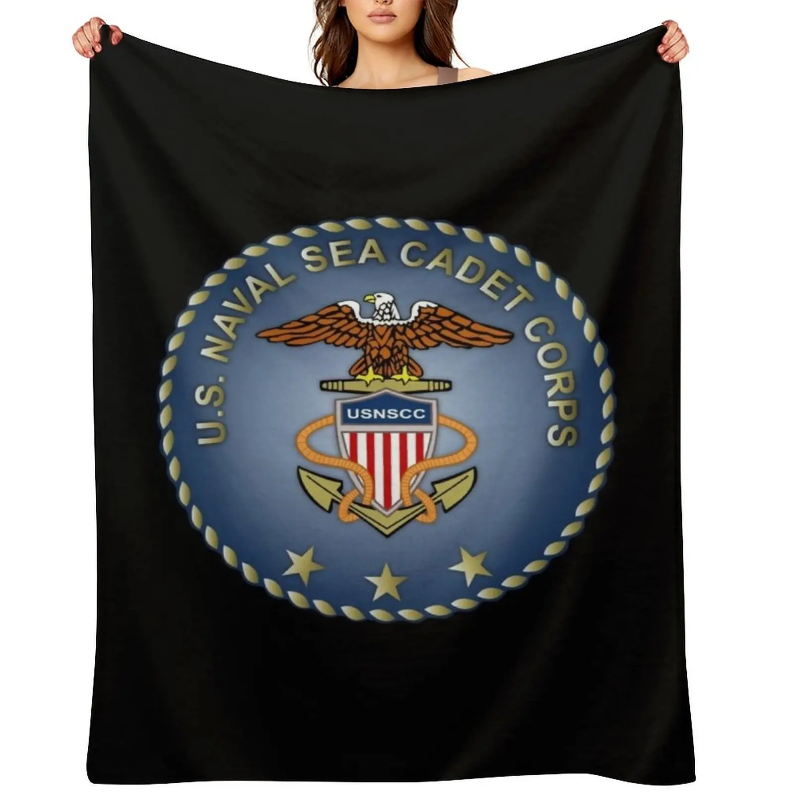 

Sea Cadets Seal Throw Blanket Soft Bed linens Blankets Sofas Of Decoration Summer Blankets