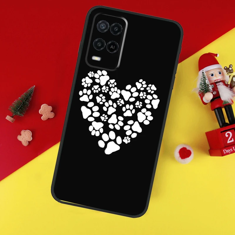 القط الكلب باو تصميم القضية ل ممن لهم A80 A60 A40 A15 A16 A17 A57 A94 A74 A54 A76 A96 A18 A38 A58 A78 A98 A6 A5 Pro