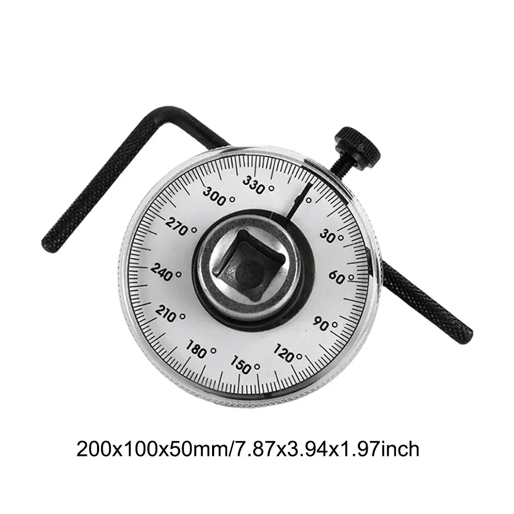 Torque Wrench Torque Meter Dial Meter for Precision-Angular Tightening Adjustable Angle Measuring Tool Auto Service Equipment