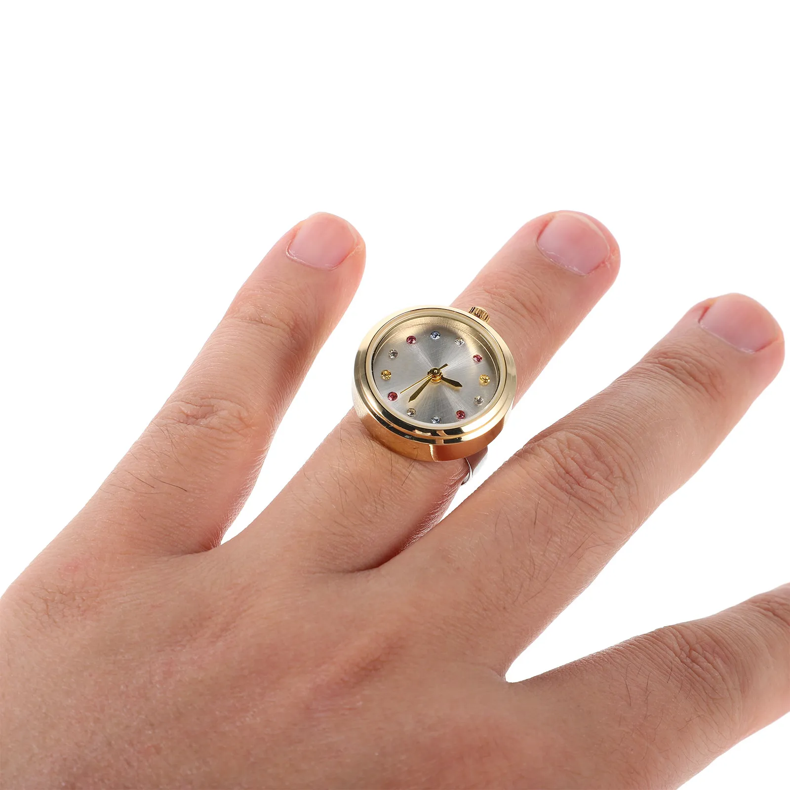 

Миниатюрные часы с кристаллами, модный милый дизайн, водонепроницаемые, маленькие часы для студентов, для повседневного использования и активного отдыха на природе.