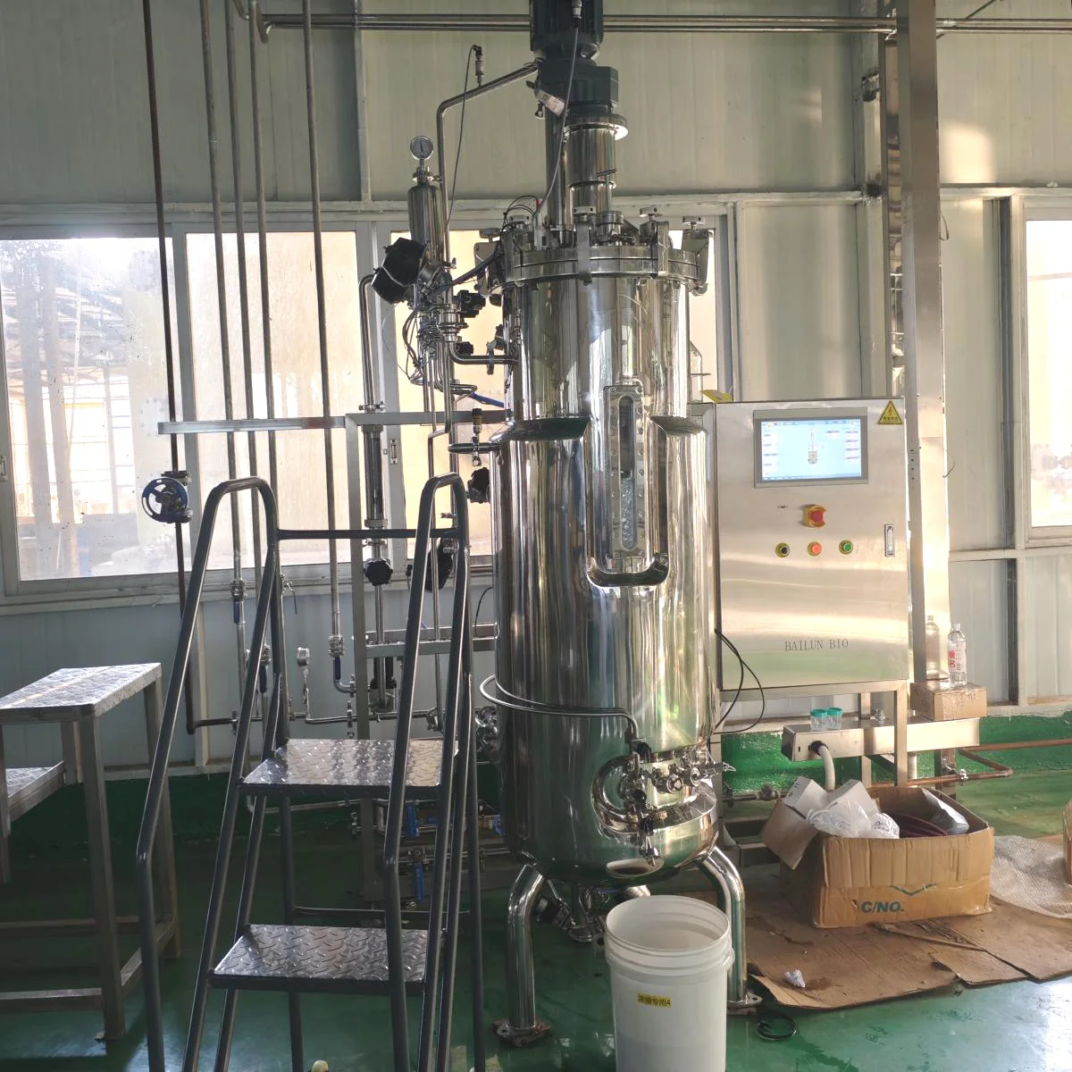 Bioreactor a membrana anaerobica Bailun fermentazione bioreactor fermentatore da 300 litri galloni BLBIO-SJA