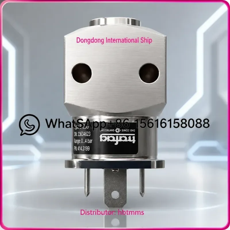 TRAFAG 8264.77.2510 Pressure Sensor 0-6bar Capacitive Metal Transducer Replacement for 8264.76.2310 Industrial High Precision